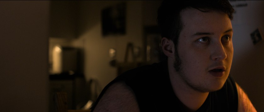 Close up of Orin at the dining table