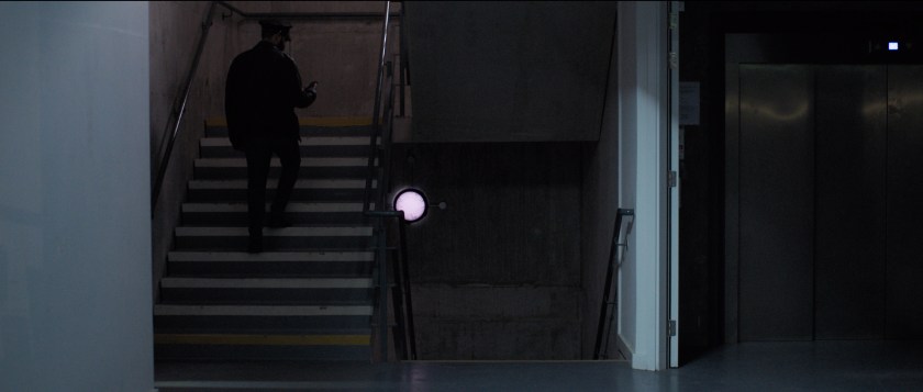 The Grindr date climbs the stairs
